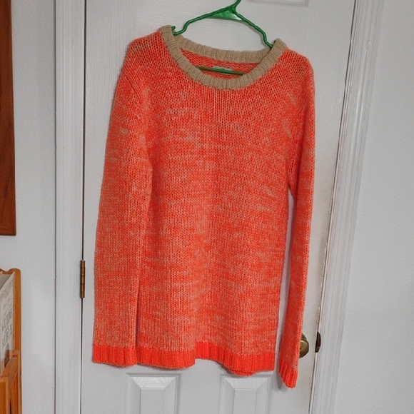 Mads Norgaard Sweaters - Mads Nørgaard Orange Knit Sweater M